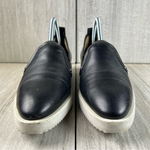 Everlane The Leather Street Shoe Pointed Slip On Black Sneaker Women's Size 7.5 - Picture 5 of 10